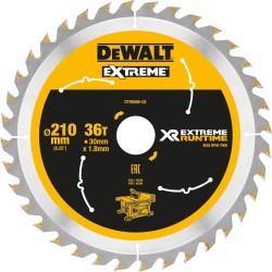 DEWALT Kreissägeblatt XR EXTREME RUNTIME DT99566, Ø 210mm, 36Z