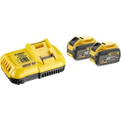 DEWALT Starter-Set Akku-Kit DCB118X2, 54Volt / 18Volt, Ladegerät