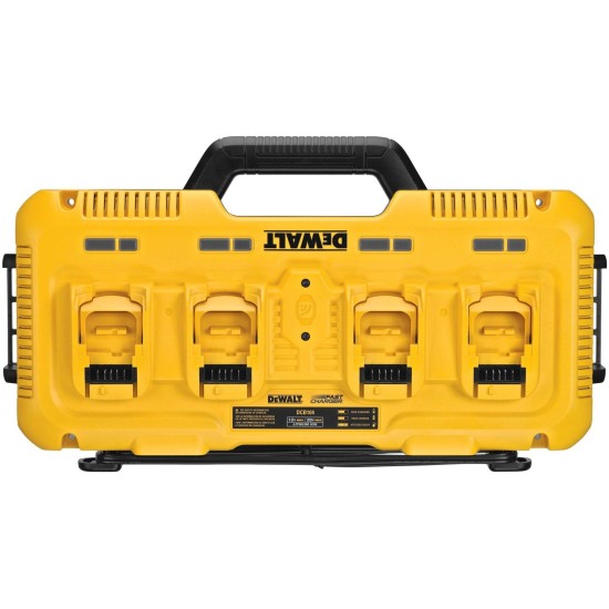 DEWALT Vierfach-Schnelladegerät DCB104