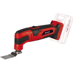 Einhell Akku-Multifunktionswerkzeug TC-MG 18 Li-Solo, 18Volt, Multifunktions-Werkzeug