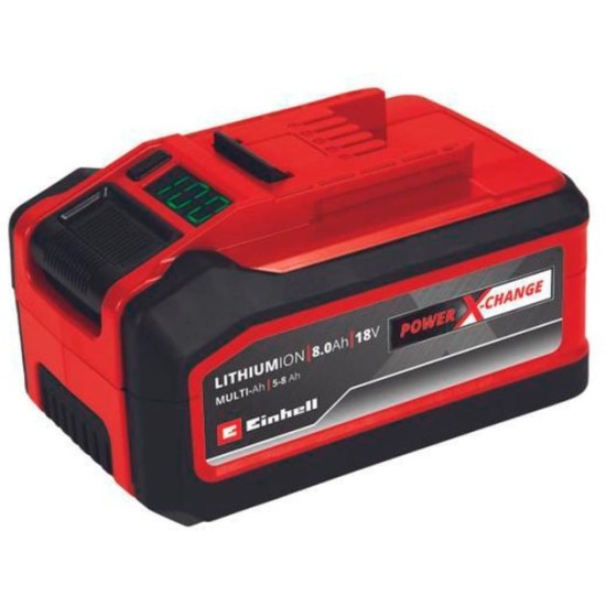 Einhell Akku Power-X-Change Plus Multi-Ah 18Volt 5,0 bis 8,0Ah