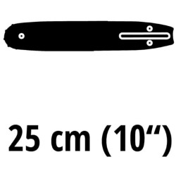 Einhell Ersatzschwert 4501753, für Akku-Kettensäge GE-LC 18 Li, Sägeschwert