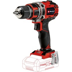 Einhell Professional Akku-Bohrschrauber TE-CD 18/50 Li BL Solo, 18Volt