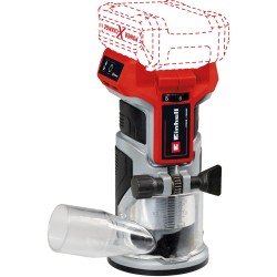 Einhell Professional Akku-Kantenfräse TP-ET 18 Li BL - Solo, 18Volt, Oberfräse