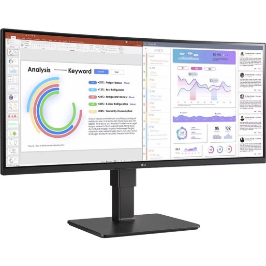 LG 34BQ77QB-B, LED-Monitor