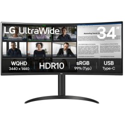 LG 34WR55QK-B, LED-Monitor