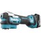 Makita Akku-Multifunktions-Werkzeug DTM52T1JX2, 18Volt