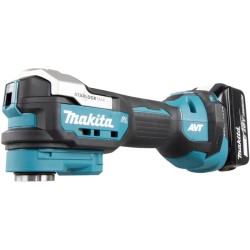 Makita Akku-Multifunktions-Werkzeug DTM52ZJX2, 18Volt + 33-teiliges Zubehör