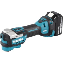 Makita Akku-Multifunktions-Werkzeug DTM52ZJX2, 18Volt + 33-teiliges Zubehör