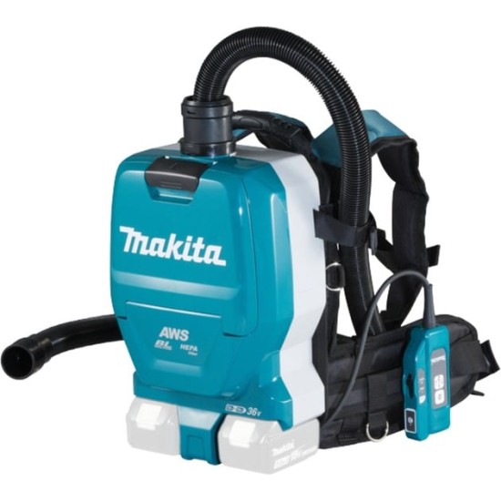 Makita Akku-Rucksacksauger DVC265ZXU, Bodenstaubsauger