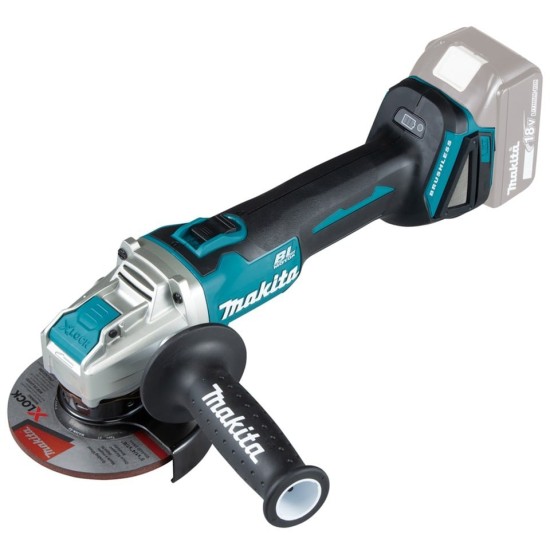 Makita X-LOCK Akku-Winkelschleifer DGA521ZX1, 18Volt