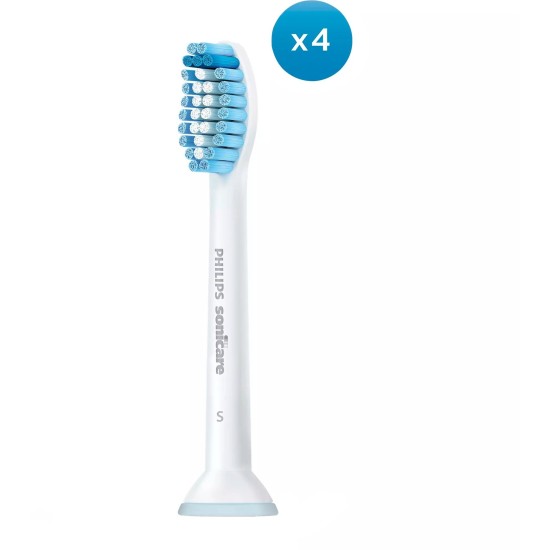 Philips Sonicare HX6054/07 Sensitive Standard 4er, Aufsteckbürste