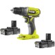 Ryobi ONE+ Akku-Bohrschrauber R18DD2-220S, 18Volt