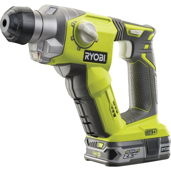 Ryobi ONE+ Akku-Kombihammer R18SDS-125S, 18Volt, Bohrhammer