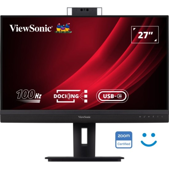 ViewSonic VG2757V-2K Videokonferenzmonitor, LED-Monitor