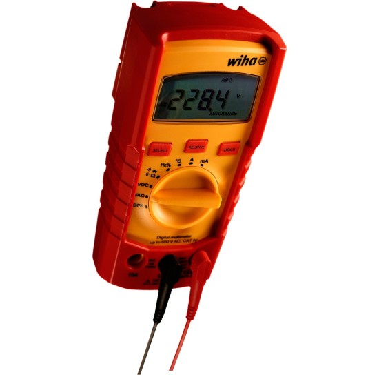 Wiha Digitales Multimeter 45215, bis 1.000 V AC, CAT IV, Messgerät