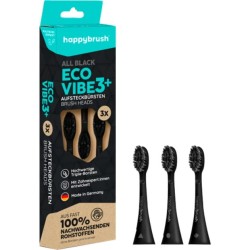 happybrush ECO VIBE 3 Aufsteckbürsten