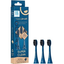 happybrush ECO VIBE 3 Auftsteckbürsten, Aufsteckbürste