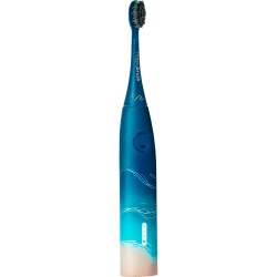 happybrush StarterKit Schall Eco VIBE 3 Ocean, Elektrische Zahnbürste