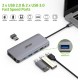 Acer 12-in-1 Mini Dock (USB Type-C, 2x USB 3.2, 2x HDMI, 1x VGA, 1x DP)