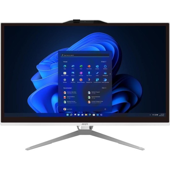 MSI PRO AP222T Pentium G7400 4GB/128GB SSD 21,5" All-in-One Win11 Per 13M-221DE