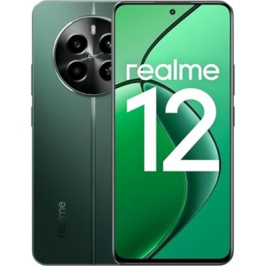 Realme 12 4G Pioneer Green Android Smartphone (8GB RAM, 512GB storage)