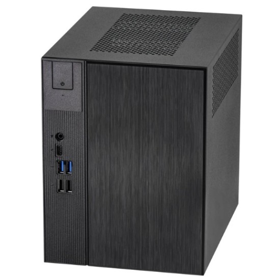 ASROCK DESKMEET 90BXG4501-A10GA0W - AMD X300, 4x DDR4, 2x SATA, 5x USB 3.2, 1x HDMI, 1x DisplayPort, LAN, oOS