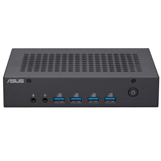 ASUS Mini PC PN43-SN100AD Intel Processor N100, 4GB DDR4 RAM, 128GB M.2 SSD, 2x DP, 1x HDMI, Wi-Fi 6E, BT 5.2, Windows 11 Pro