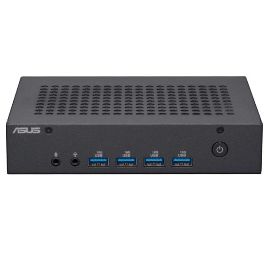 ASUS Mini PC PN43-SN97ADS Intel Processor N97, 4GB DDR4 RAM, 128GB M.2 SSD, 2x DP, 1x HDMI, Wi-Fi 6E, BT 5.2, Windows 11 Pro