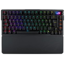 ASUS ROG Azoth Extreme 75% Gaming keyboard, Mechanical ROG NX-Snow-Switches (Refined-Linear), OLED touch screen, Rapid Trigger