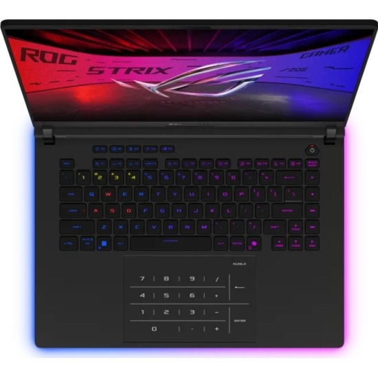 ASUS ROG Strix SCAR 16 G635LR-RW025W - 16 WQXGA MiniLED, Intel Core Ultra 9-275HX, 64GB RAM, 2TB SSD, NVIDIA GeForce RTX 5070Ti, Windows 11
