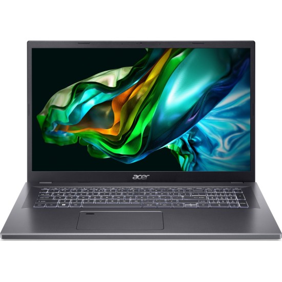Acer Aspire 17 (A17-51M-5968) - Int. (QWERTY) Tastatur 17,3 Full-HD, IPS, Intel Core 5-120U, 16GB RAM, 512GB SSD, Windows 11, US INTL. (QWERTY) Keybo