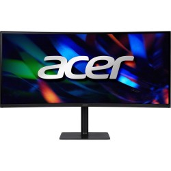 Acer CZ2 (CZ342CURHbmiphuzx) 34" QHD Curved Monitor 86,4 cm (34,0 Zoll), VA, 100Hz, 1x HDMI, 1x DP, 1x Type-C (65W), USB 2.0 + USB-B (2up 2down), Audi