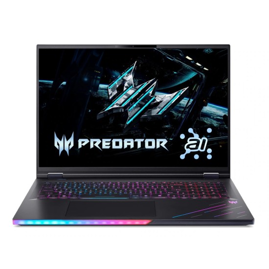 Acer Predator Helios 18 AI (PH18-73-97HV) 18,0 WQXGA, MiniLED, 250H, Intel Ultra 9-275HX, 32GB RAM, 2x 1TB SSD, GeForce RTX5080, Windows 11