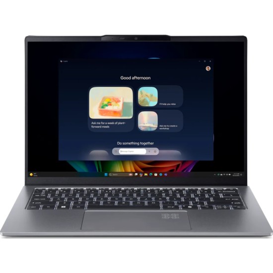 Acer Swift Go 14 AI OLED (SFG14-64-R5X3) Copilot+ PC 14,0 WUXGA, OLED, Ryzen AI 5-340 (50 TOPS), 16GB RAM, 512GB SSD, Windows 11