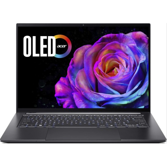 Acer Swift X 14 AI OLED (SFX14-61G-R6Q6) Copilot+ PC 14,5 WQ2.8K-touch, OLED, 120Hz, Ryzen AI 9-365 (50 TOPS), 32GB RAM, 1TB+1TB SSD, GeForce RTX5070