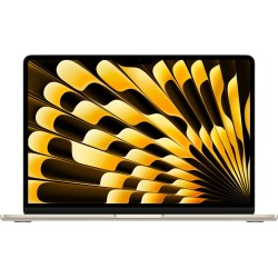 Apple MacBook Air 13" M4 Polarstern MC6A4D/A Apple M4 Chip mit 10-Core CPU 10-Core GPU, 24GB RAM, 512GB SSD
