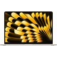 Apple MacBook Air 15 M4 Polarstern MC6K4D/A Apple M4 Chip mit 10-Core CPU 10-Core GPU, 24GB RAM, 512GB SSD