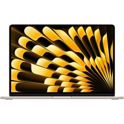 Apple MacBook Air 15" M4 Polarstern MW1J3D/A Apple M4 Chip mit 10-Core CPU 10-Core GPU, 16GB RAM, 256GB SSD