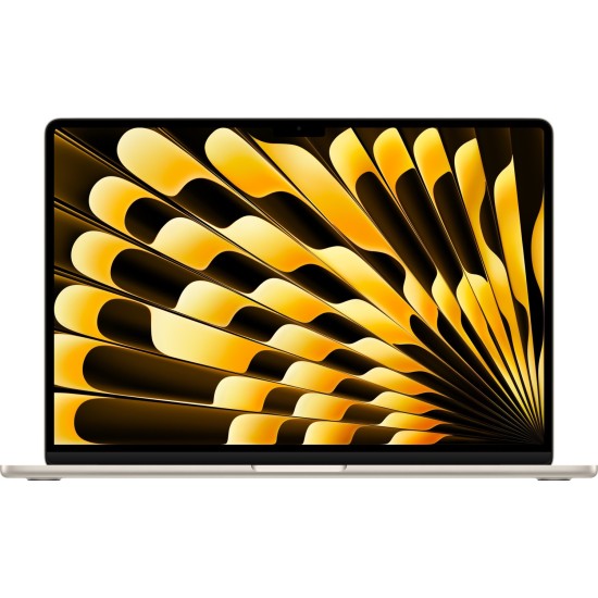 Apple MacBook Air 15 M4 Polarstern MW1K3D/A Apple M4 Chip mit 10-Core CPU 10-Core GPU, 16GB RAM, 512GB SSD