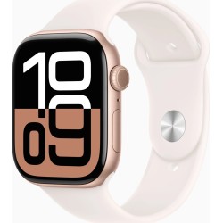Apple Watch S10 GPS 46mm Roségold Aluminium Sport Band - S/M GPS 46mm MWWT3QF/A 2024