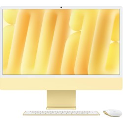 Apple iMac Gelb CZ1EK-02300000 - 61cm(24‘‘) M4 10-Core CPU, 10-Core GPU, 32GB RAM, 2TB SSD, Standardglas, Magic Keyboard TID