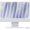 Apple iMac MWUC3D/A Silber - 61cm(24‘‘) M4 8-Core Chip, 8-Core GPU, 16GB Ram, 256GB SSD