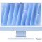 Apple iMac MWV13D/A Blau 61cm(24‘‘) M4 10-Core Chip, 10-Core GPU, 16GB Ram, 256GB SSD