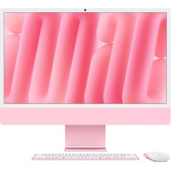 Apple iMac Pink CZ1E6-0001010 - 61cm(24‘‘) M4 8?Core CPU, 8?Core GPU, 16GB RAM, 256GB SSD, Standardglas, Magic Keyboard Touch-ID Ziffernblock