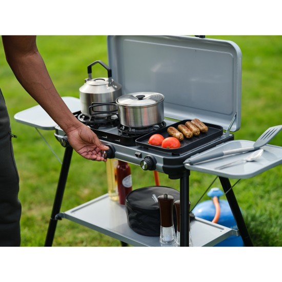 Campingaz Camping Kitchen 2 Multi Cook Plus, Gaskocher