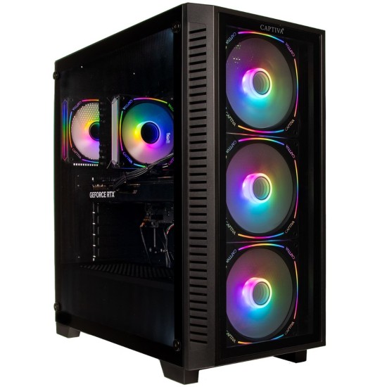 Captiva Highend Gaming PC R88-871 AMD Ryzen 7 7800X3D, 32GB DDR5 RAM, 1TB M.2 SSD, NVIDIA GeForce RTX 5080 (16GB GDDR7), X670E, Windows 11 Home