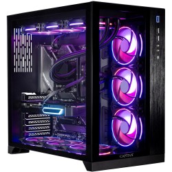 Captiva Highend Gaming PC R89-085 AMD Ryzen 7 9800X3D, 64GB DDR5 RAM, 2TB M.2 SSD, NVIDIA GeForce RTX 5080 (16GB GDDR7), X670E, Windows 11 Home