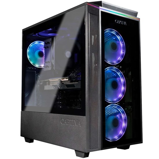 Captiva PC Highend Gaming I89-832 Intel Core Ultra 7 265KF, 32GB DDR5 RAM, 1TB M.2 SSD, Nvidia Geforce RTX 5070 (12GB GDDR7), Z890, Windows 11 Home