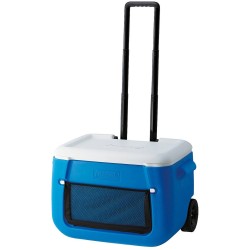 Coleman 50QT Poly-lite Wheeled Mesh Kühlbox